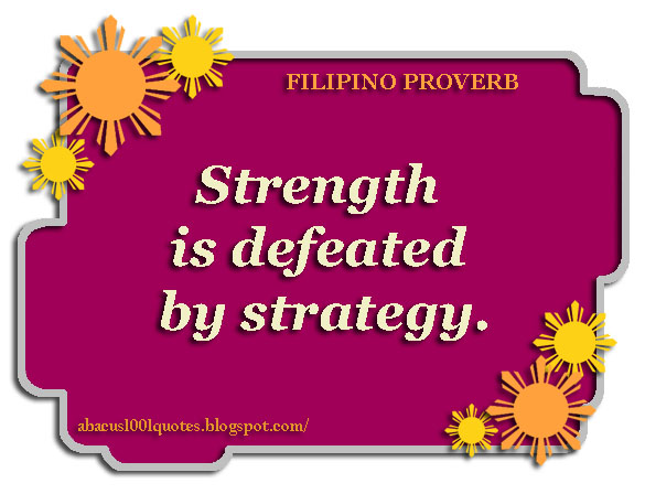 Filipino Proverbs and Wise Sayings  Abacus1001Quotes