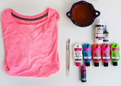 Sew Essentially Sew Graffiti Print Tee Shirt