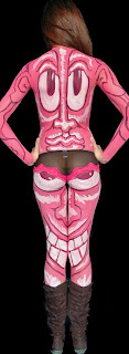 Artistic Female Body Painting