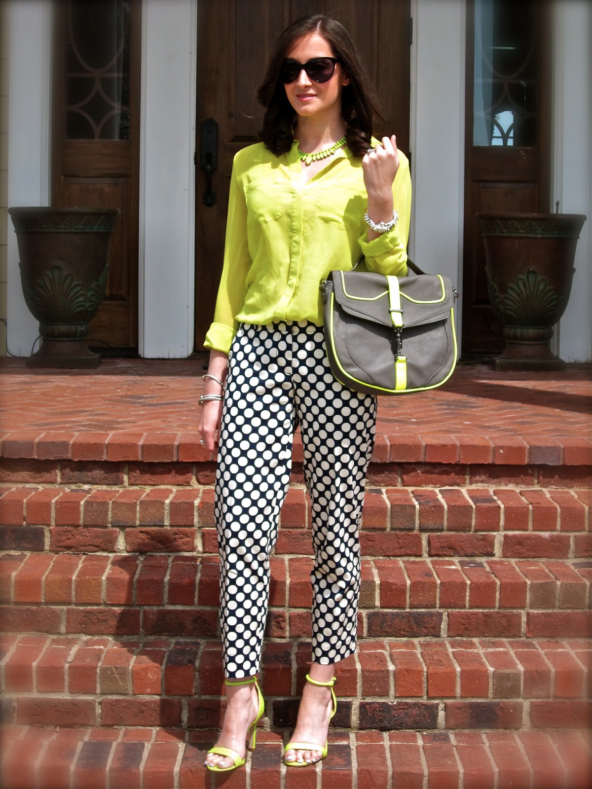 Wake Up Your Wardrobe what i wore neon j.crew + five things you may