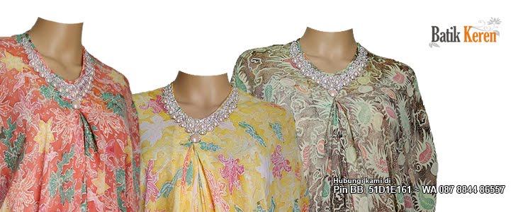 Toko model busana baju batik muslim moderen online terbaru terlengkap termurah terpercaya