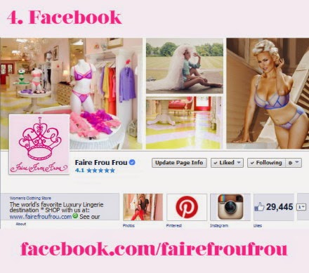Find Faire Frou Frou on Facebook #fairefroufrou