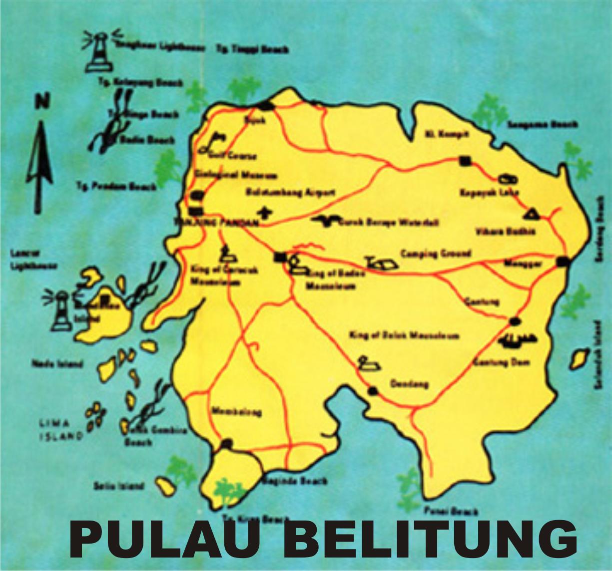 Bangka Belitung Island Sejarah Pulau Belitung