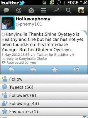 UPDATE: Gunmen abduct Punch journalist, Shina Oyetayo 1