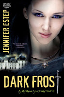 book cover of Dark Frost by Jennifer Estep