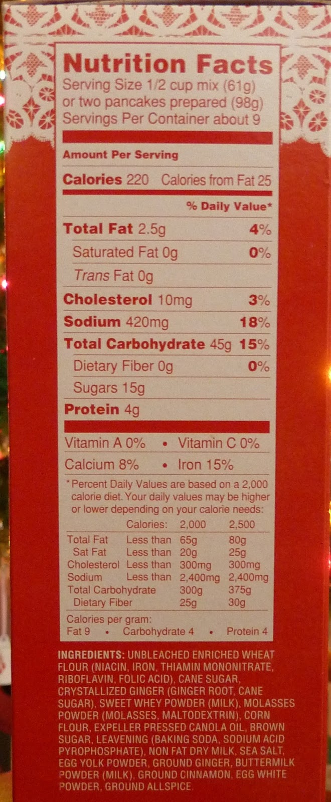 What's Good at Trader Joe's? Trader Joe's Gingerbread Pancake Mix