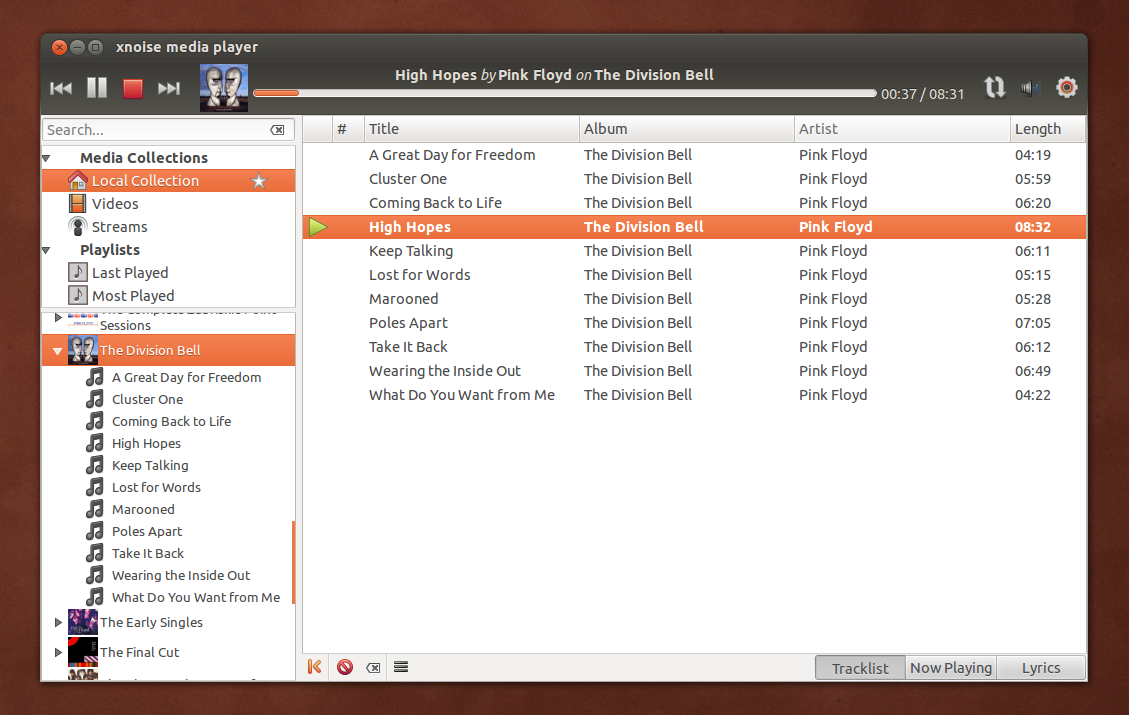 Xnoise Media Player 0.2.0 Gets Refreshed Layout, More  Upd8