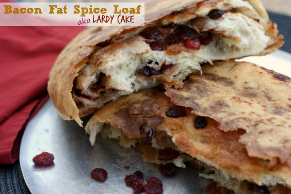 Bacon Fat Spice Loaf (variation on a Lardy Cake) All