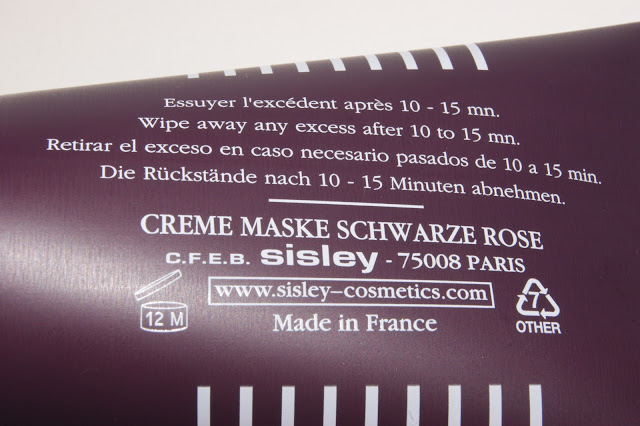 Sisley Black Rose Cream Mask 