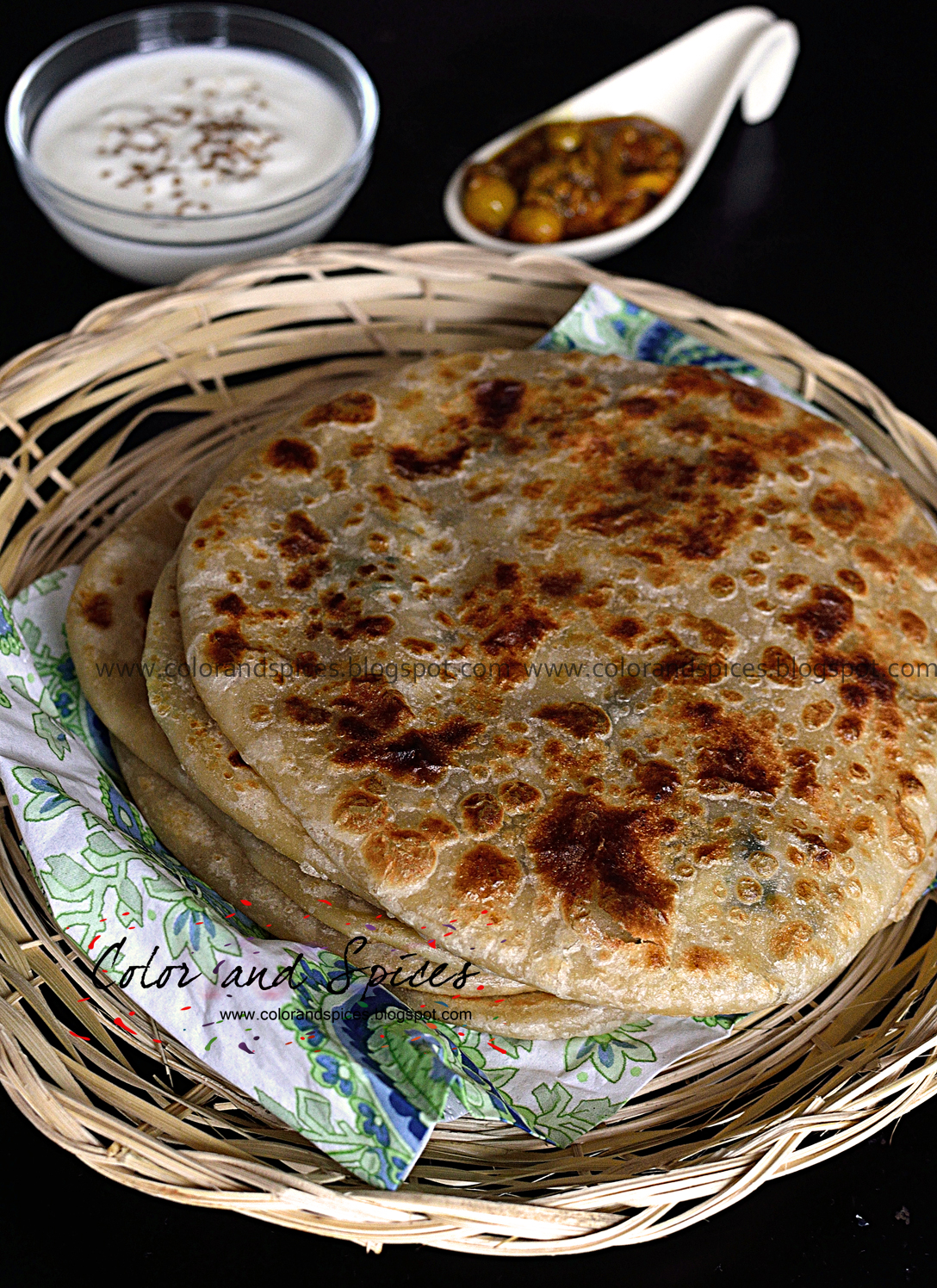 Color and Spices: Aloo-paratha...