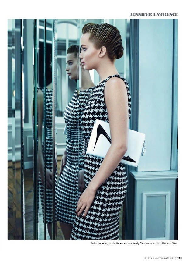 Rhyme&Reason: Jennifer Lawrence Does Dior In Elle France