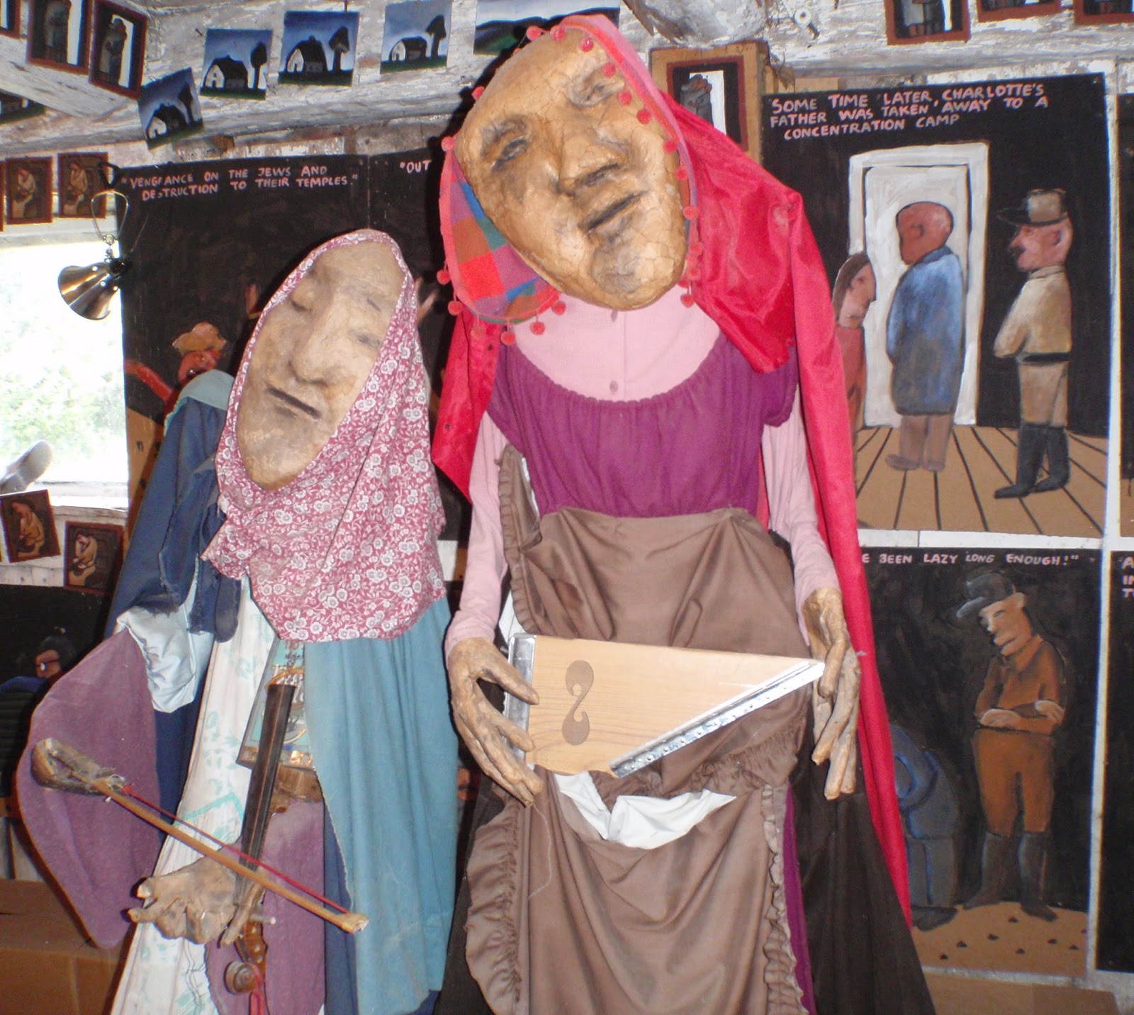 One Day in America Bread and Puppet Museum in Glover, Vermont