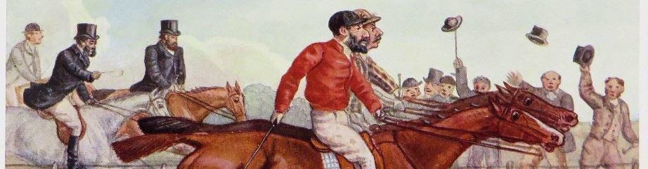 Portrait Sketches of Cheshire Hunting Men