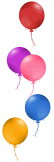 Colección de Gifs ®: GIFS DE GLOBOS