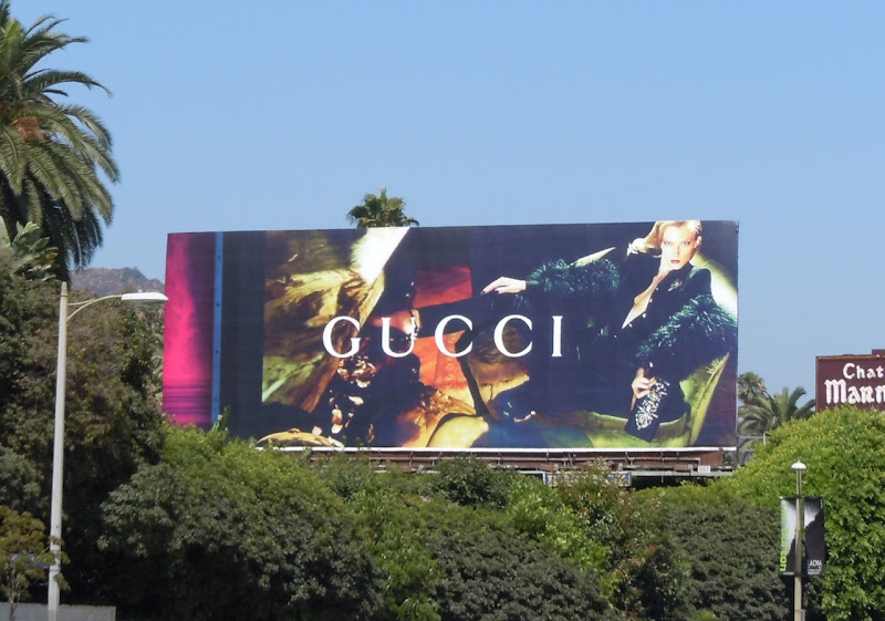Gucci Fall 2011 fashion billboard