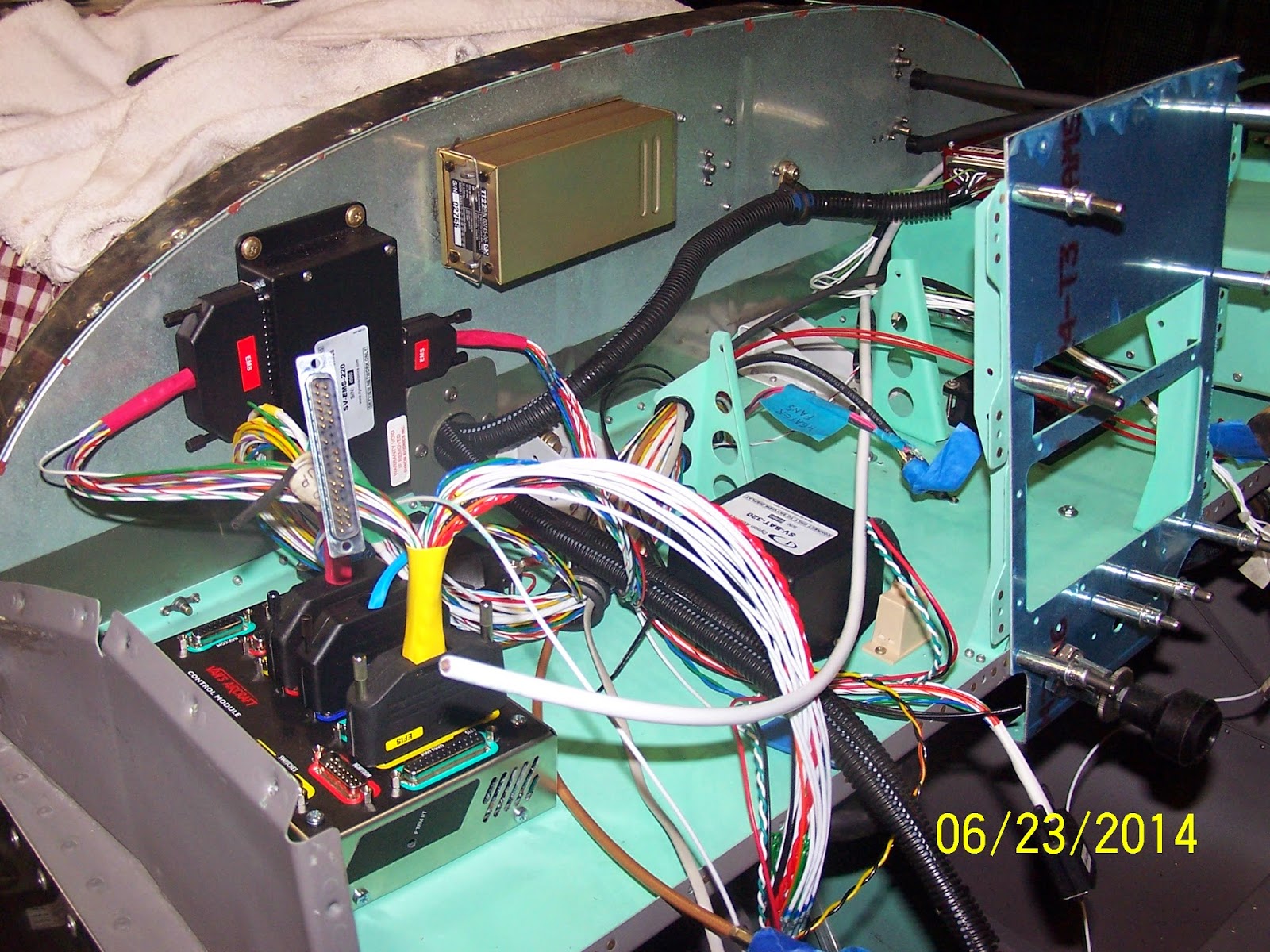 RV12 N79AM Skyview Avionics Installation, Part 3