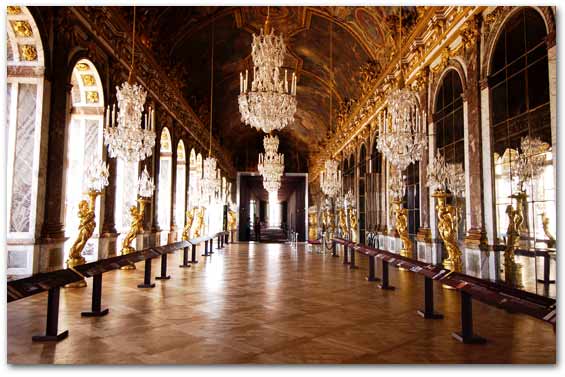 the palace of Versailles