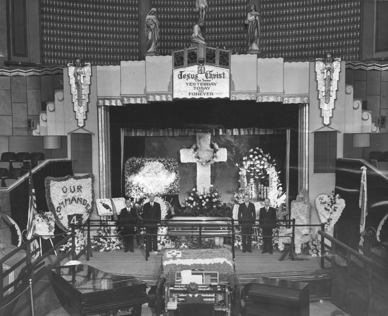 DECAYING HOLLYWOOD MANSIONS The Funeral of Aimee Semple McPherson