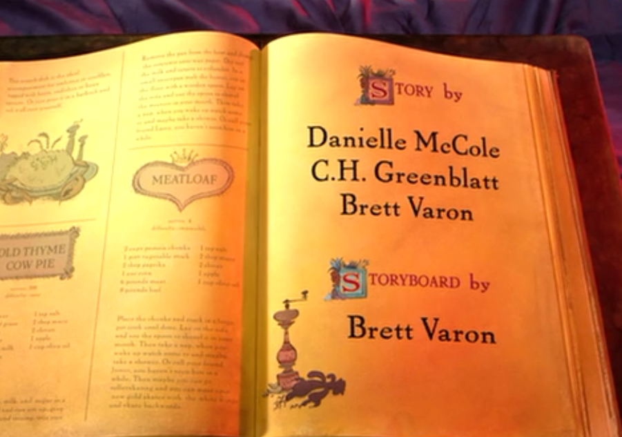 BRETT VARON CHOWDER STORYBOARD "Old Man Thyme" I wrote and