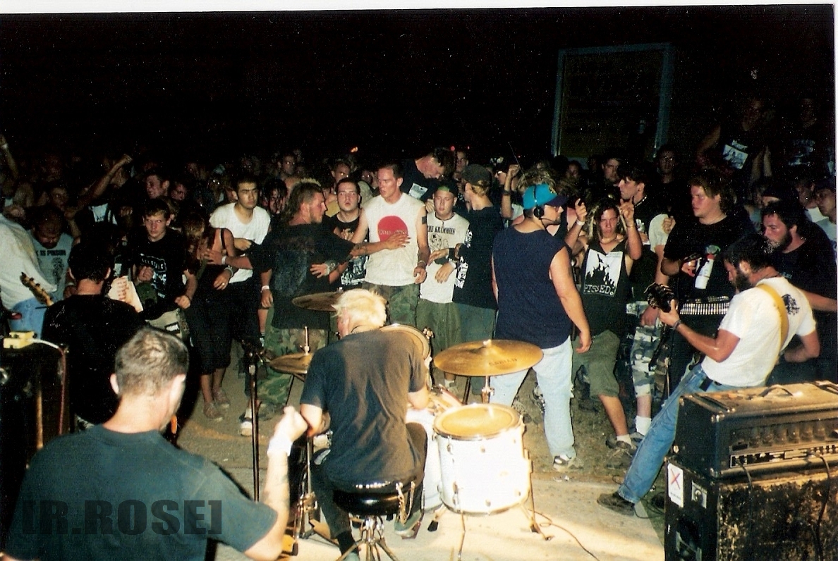 bonehunter Talk is Poison Old Barn Punk Fest 1998 Jim Falls, WI