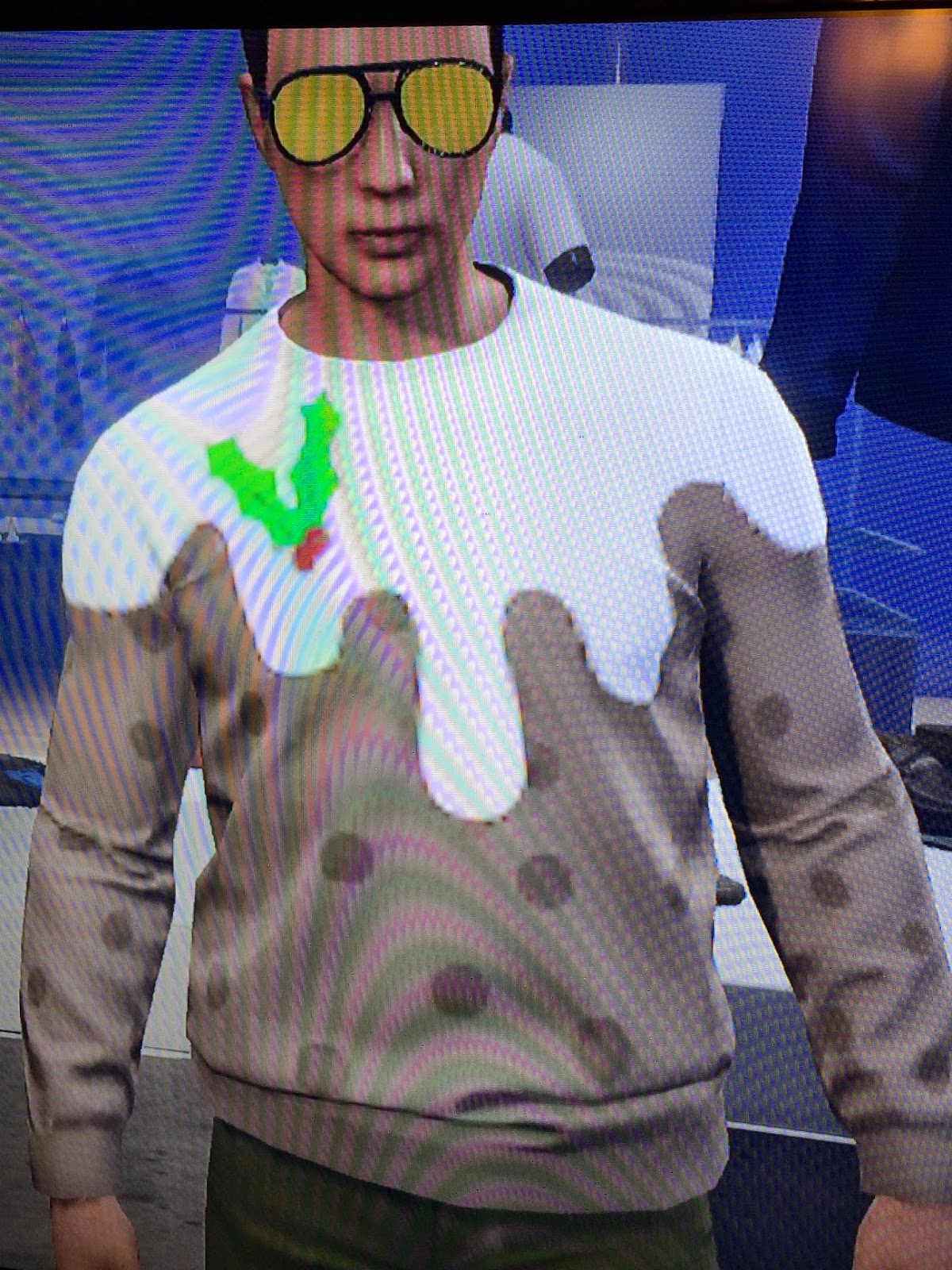 ehmkay nails Grand Theft Auto V Inspired Hot Cocoa Nail Art