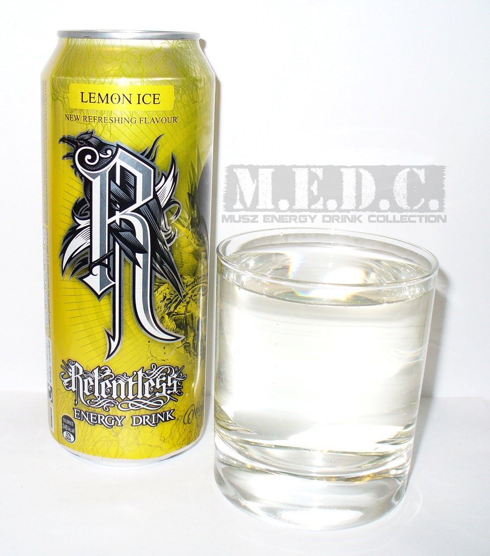 World of Energy Drinks Energy Drink Test 61 Relentless Lemon Ice