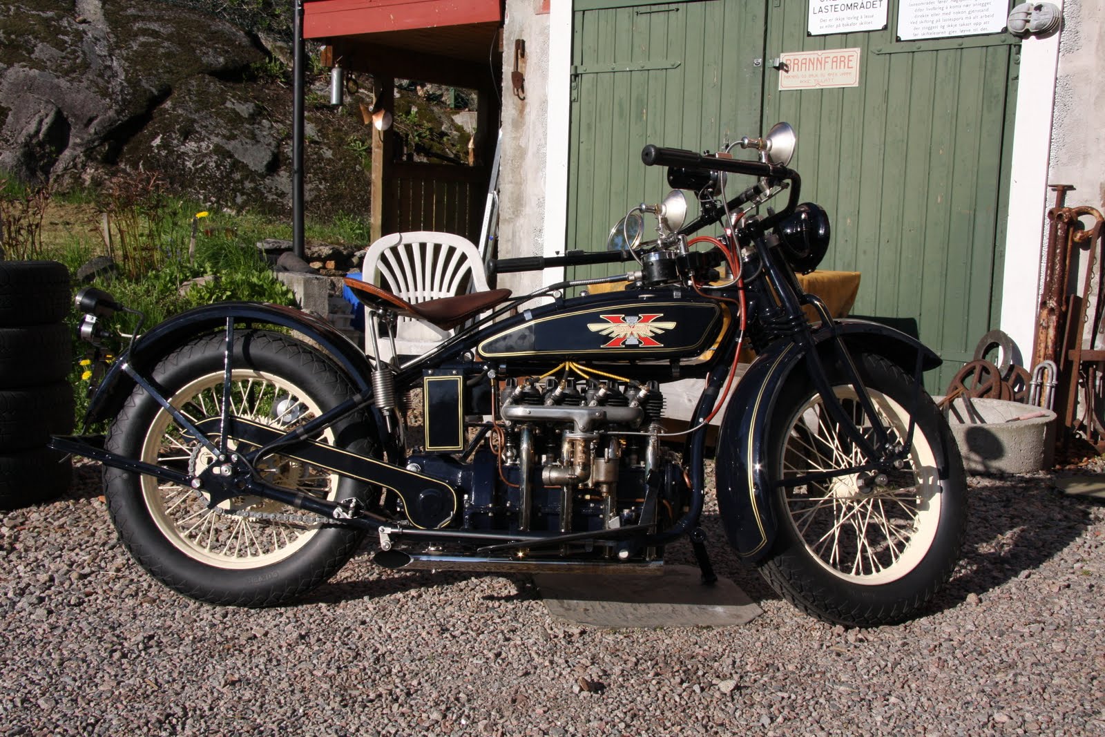 American Motorcycles Norway / Veteran-Mc.com: Henderson De-luxe