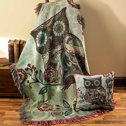 My Owl Barn Owl Throw & Pillow Sets Which One Do You Choose?