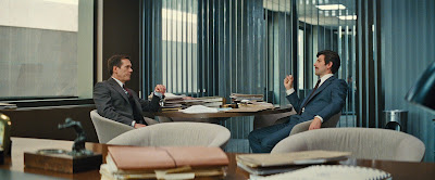 Kevin Bacon and Adam Scott in Black Mass