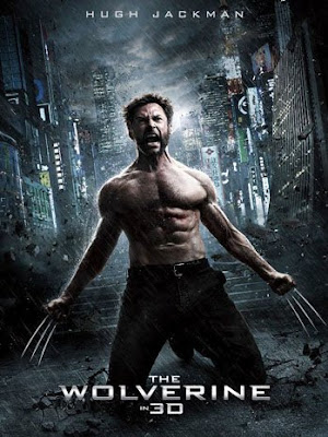 Poster Of The Wolverine (2013) Full Movie Hindi Dubbed Free Download Watch Online