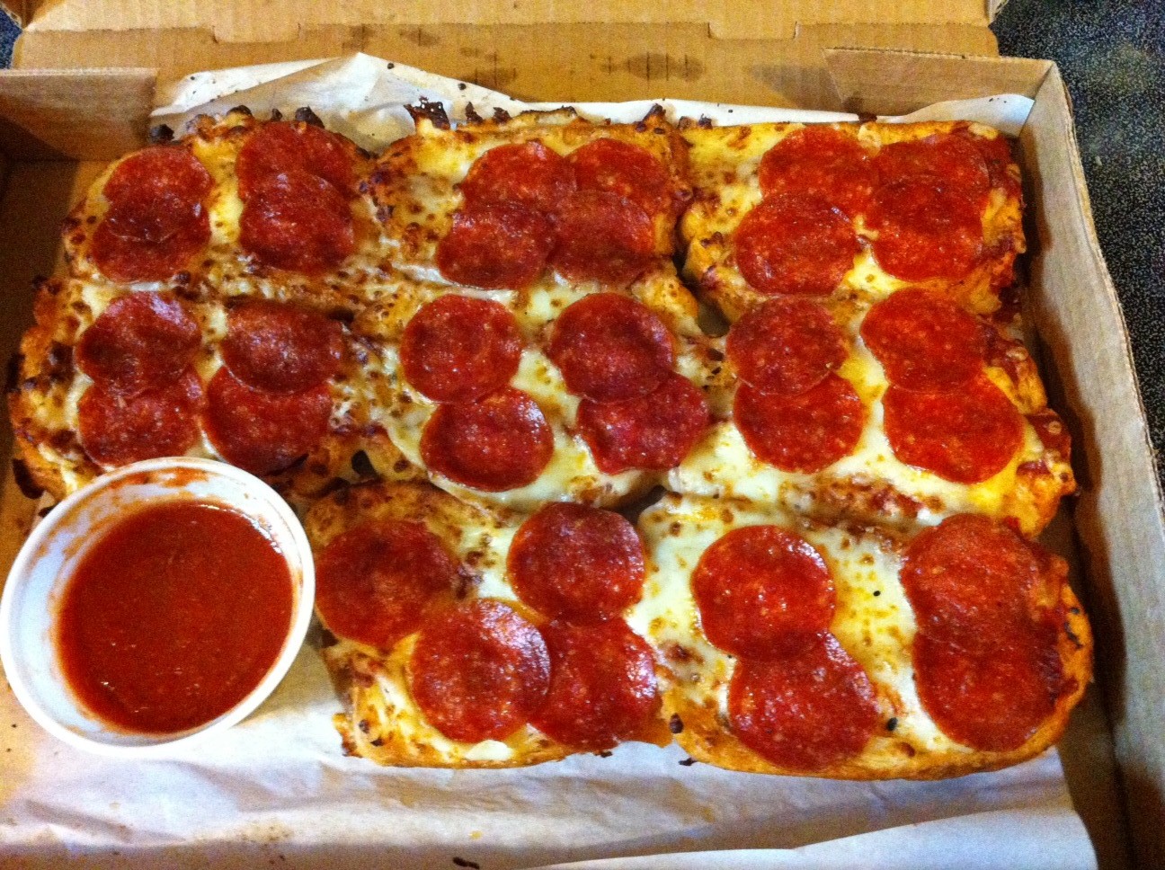 Pizza Hut Garlic Bread Pizza Nick's a Food Snob