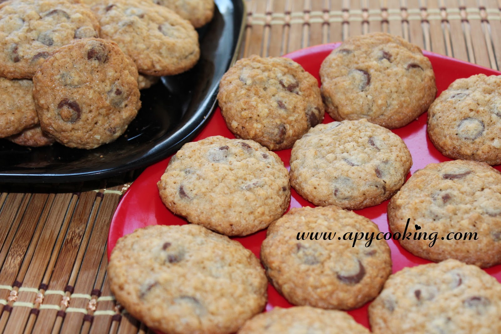 Apy Cooking Milk Chocolate Oatmeal Cookies