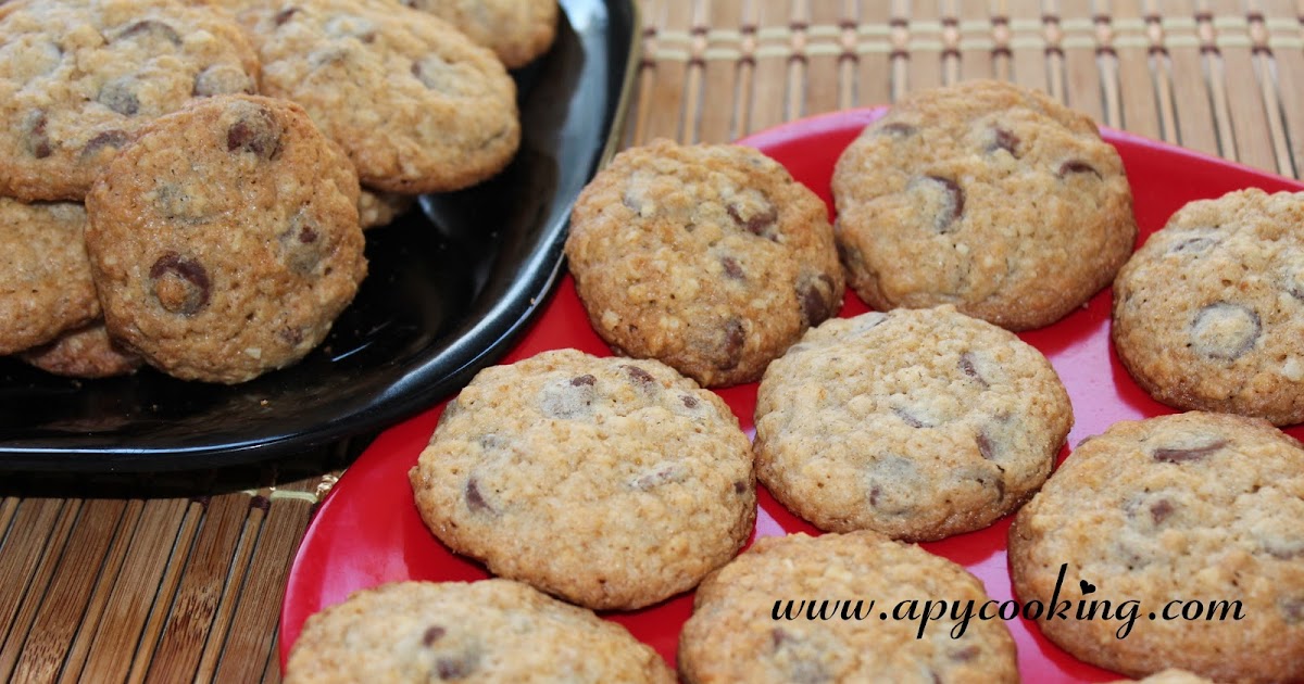 Apy Cooking Milk Chocolate Oatmeal Cookies