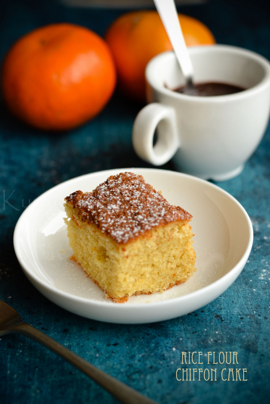 Gluten and Dairy -Free Chiffon Cake | Rice Flour Chiffon