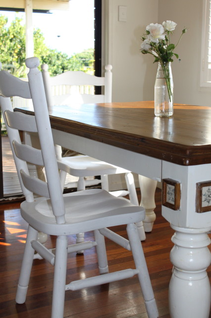 bayside rose: Cottage Style Dining Room chairs