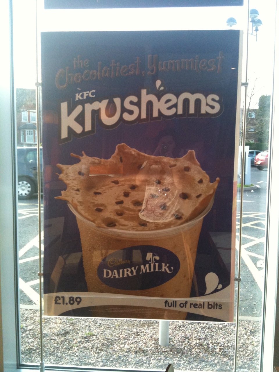 FOODSTUFF FINDS Cadbury Dairy Milk Krushems (KFC) [By Cinabar]