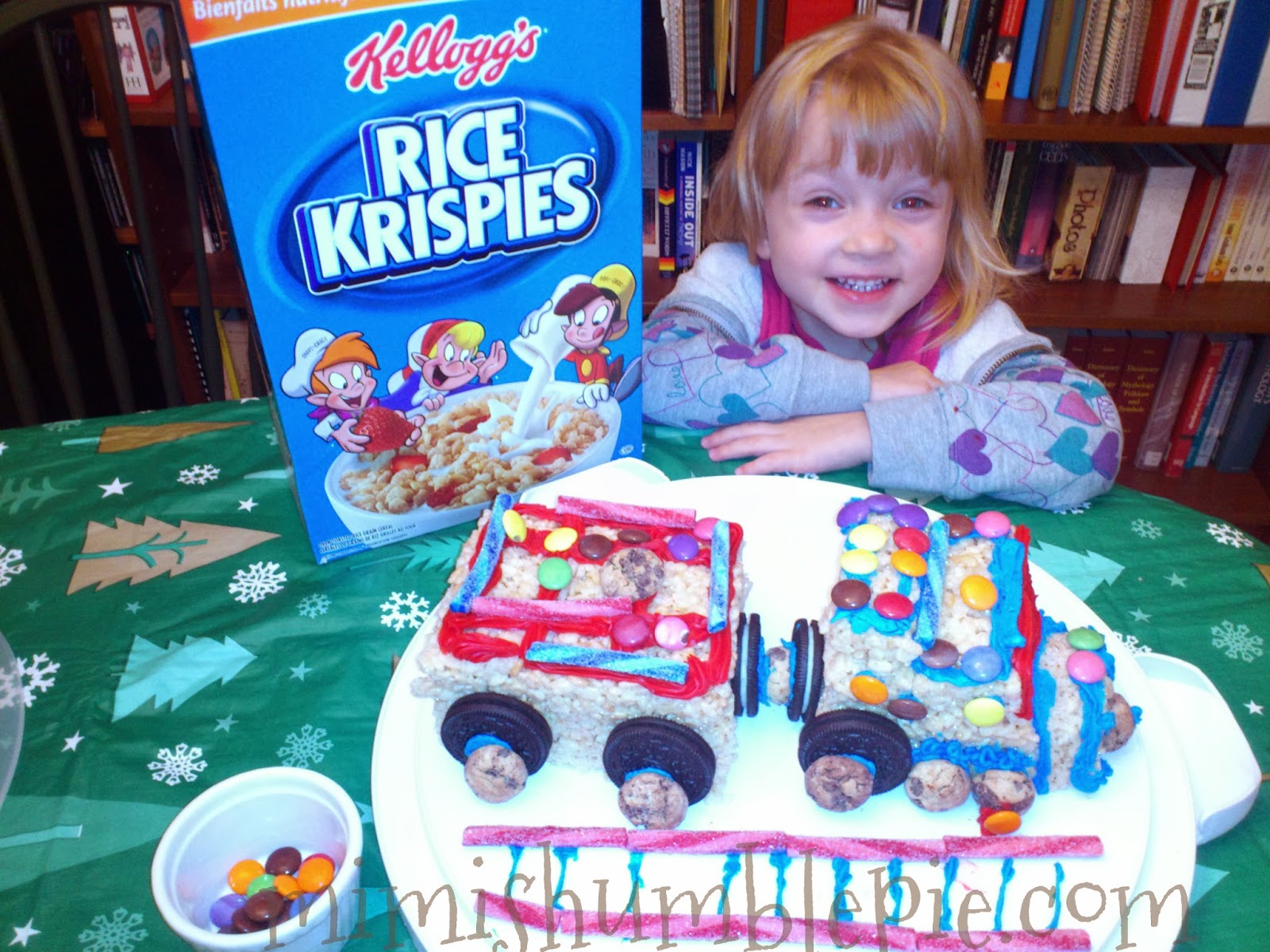 Rice Krispie Treat Sculpture HolidayRecipe TreatsForToys