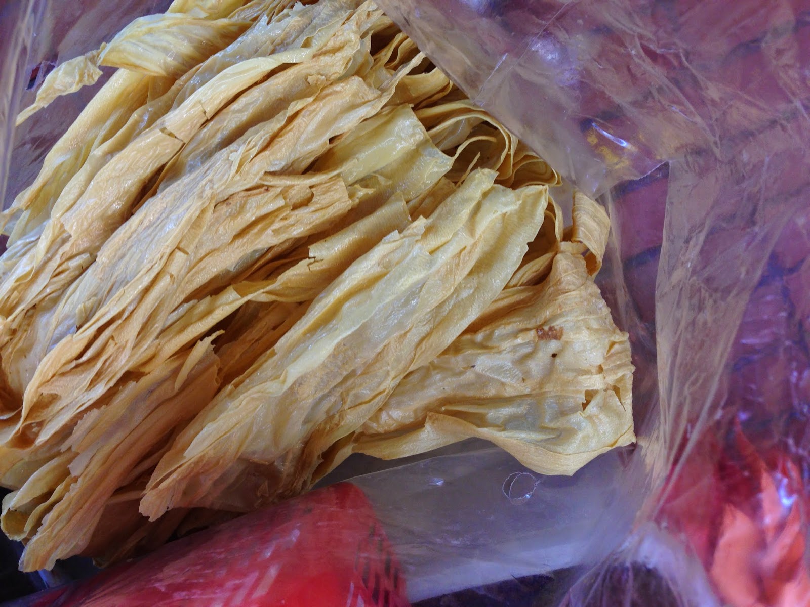 Dried Bean Curd Skin / Yuba D R I E D // P R E S E R V E D // F E R M
