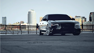 Audi H images tuned black