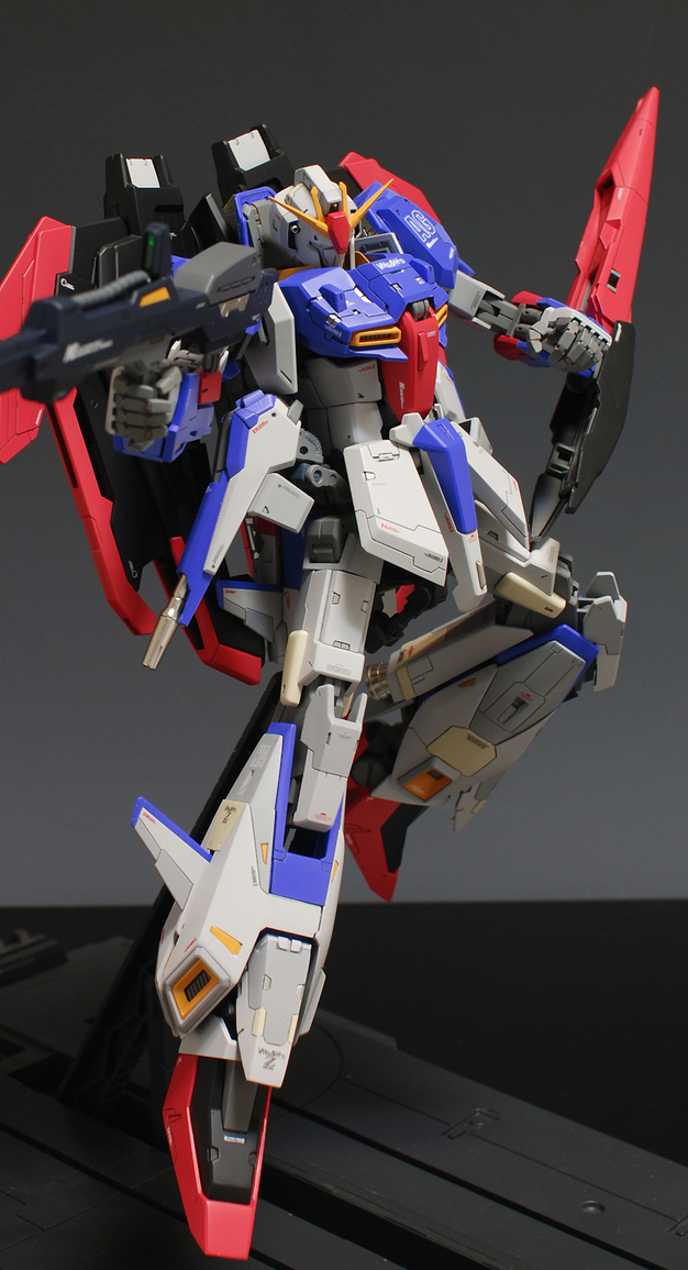 MG 1/100 Z GUNDAM custombuild [Double Cannon.Ver] Gundam Kits