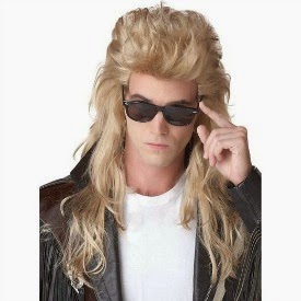 Funny 80s Mullet Wigs