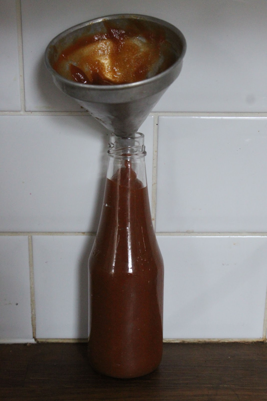 MsMarmiteLover Recipe home made ketchup on egg mcmuffin