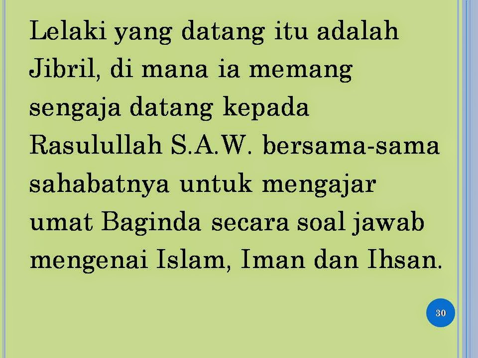 Koleksi Pembentangan Kerja Kursus Keimanan Kepada Qada Dan Qadar