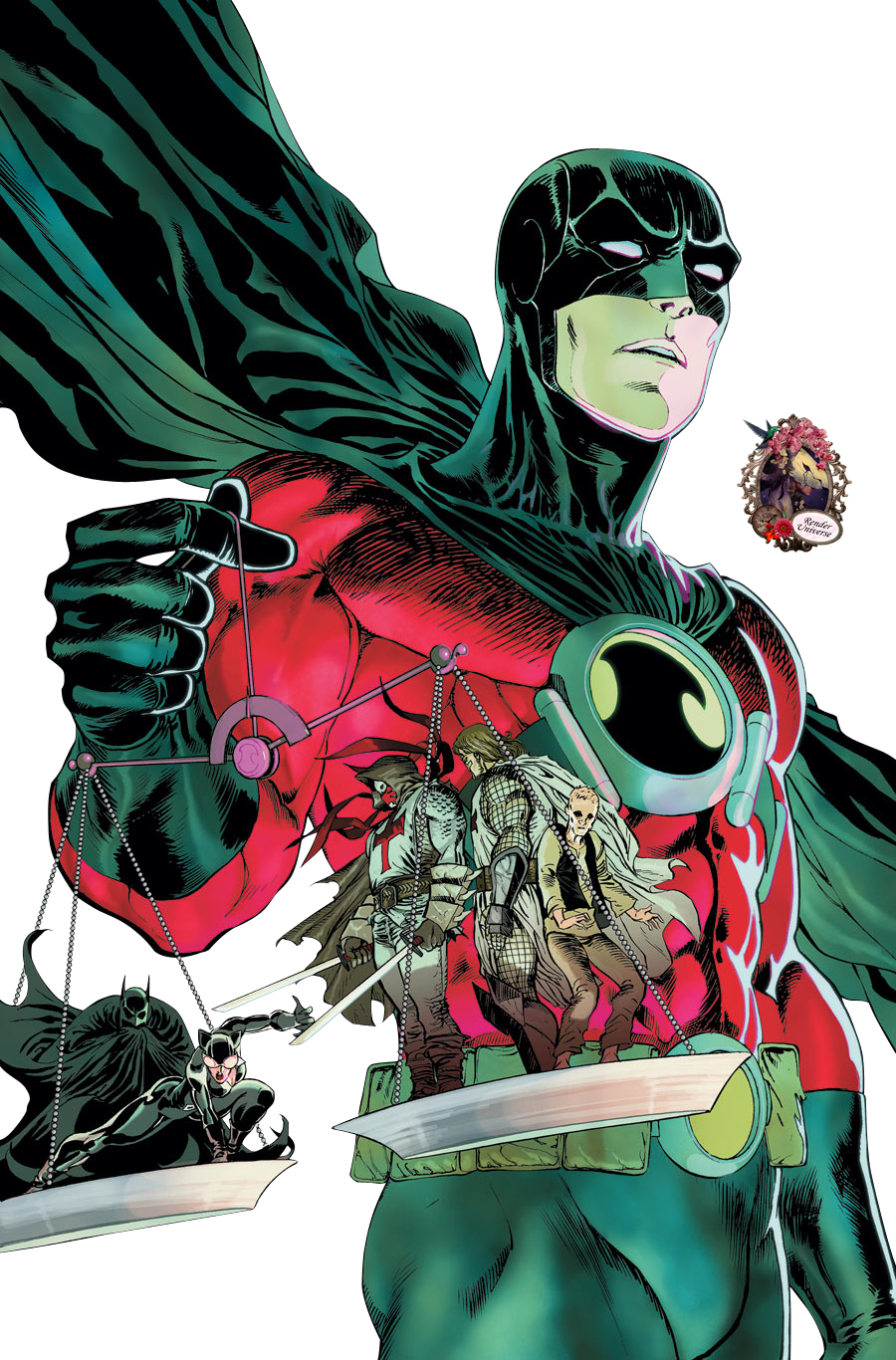 Batman Red Robin Render Universe