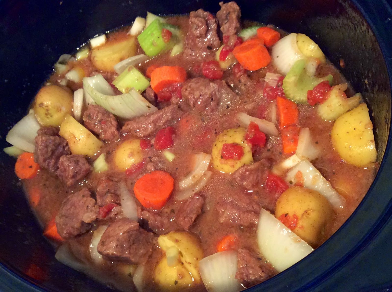 theGREENhs Crock Pot Beef Stew with Beer and Homemade Seasoning Mix