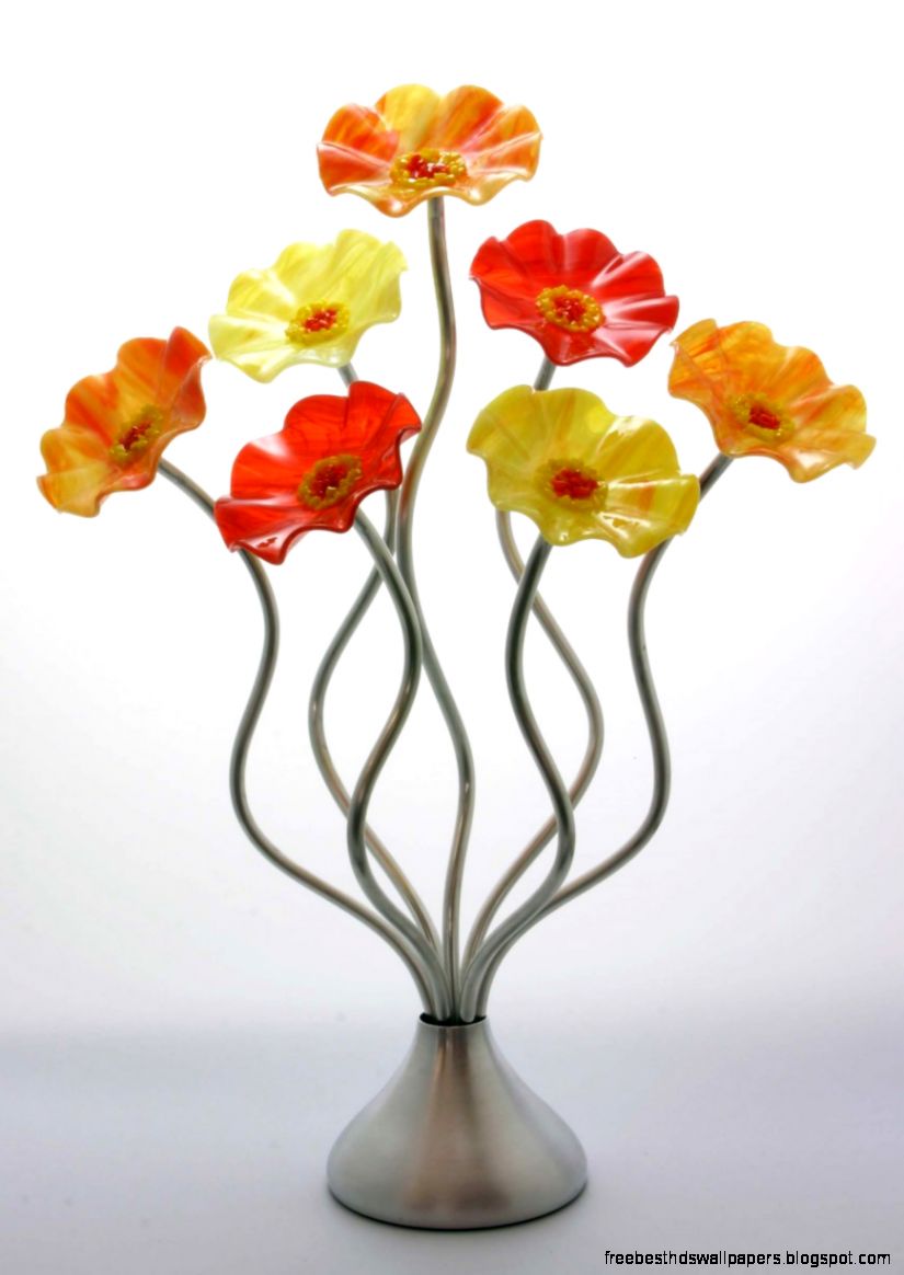 Glass flowers Interflora Glass flowers Interflora