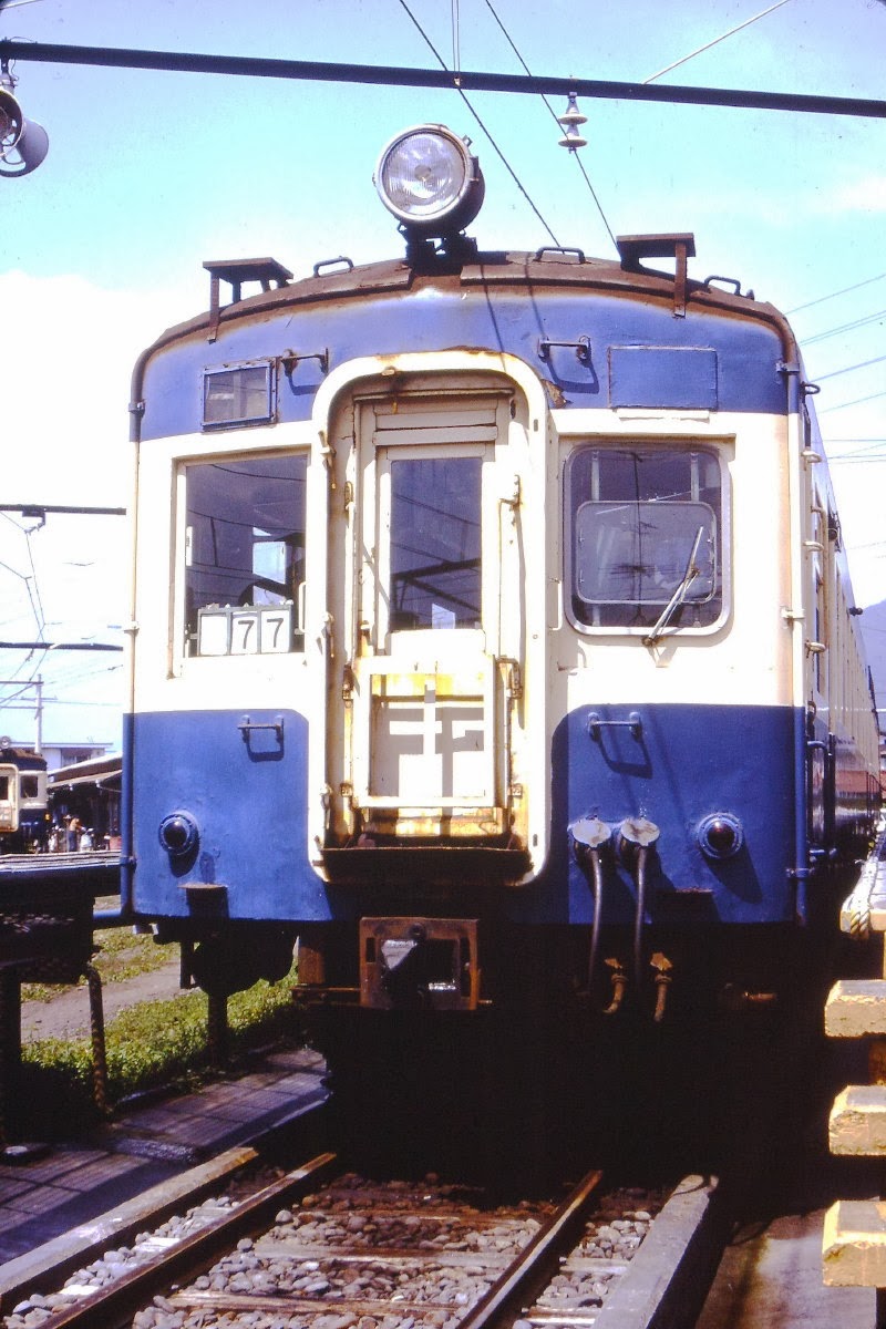 吊り掛け電車をもとめて: KATOの飯田線クモハ５３とクハ４７・６８ 実物篇