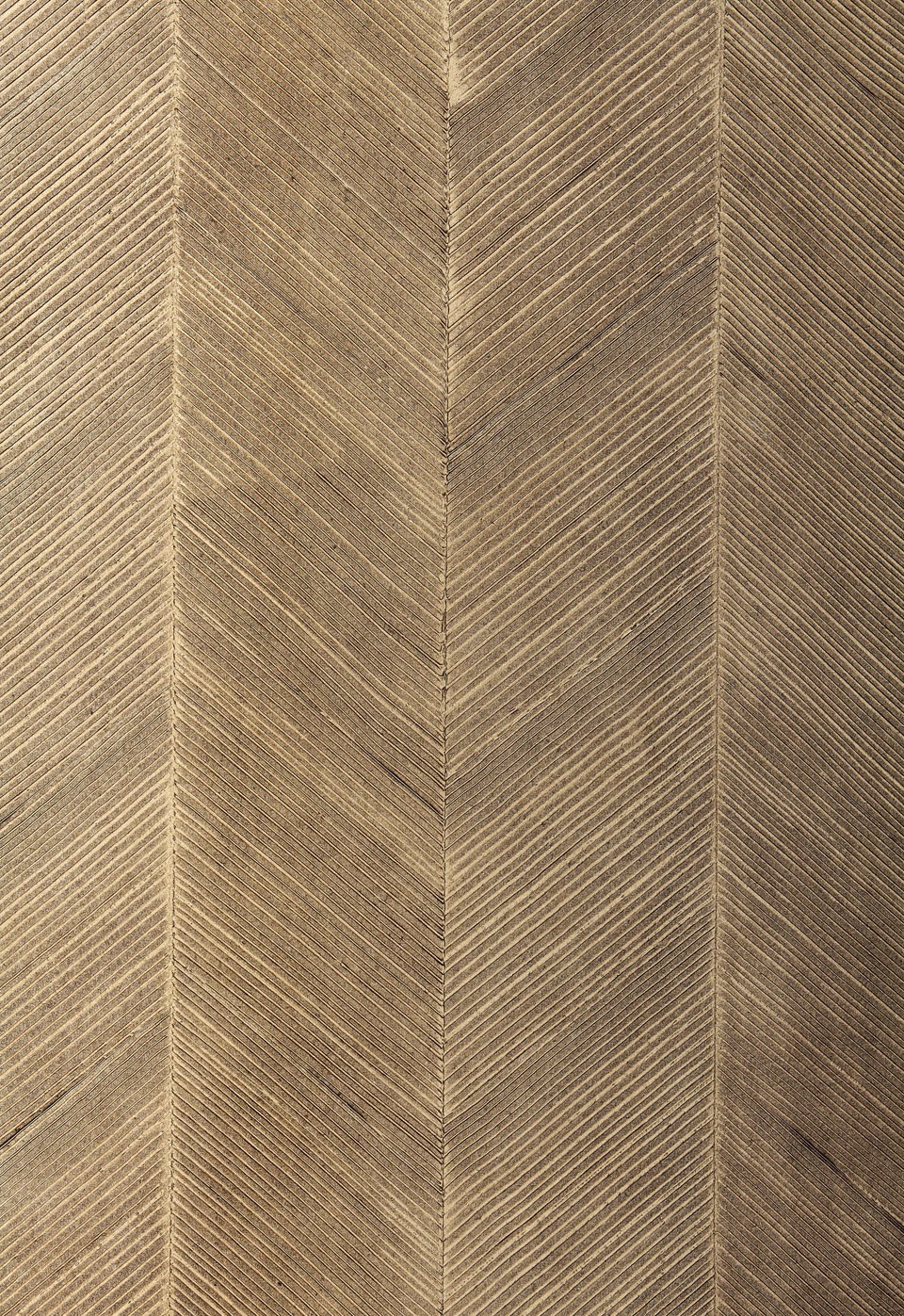 Yellow Yardstick Design Metallic Wallpaper