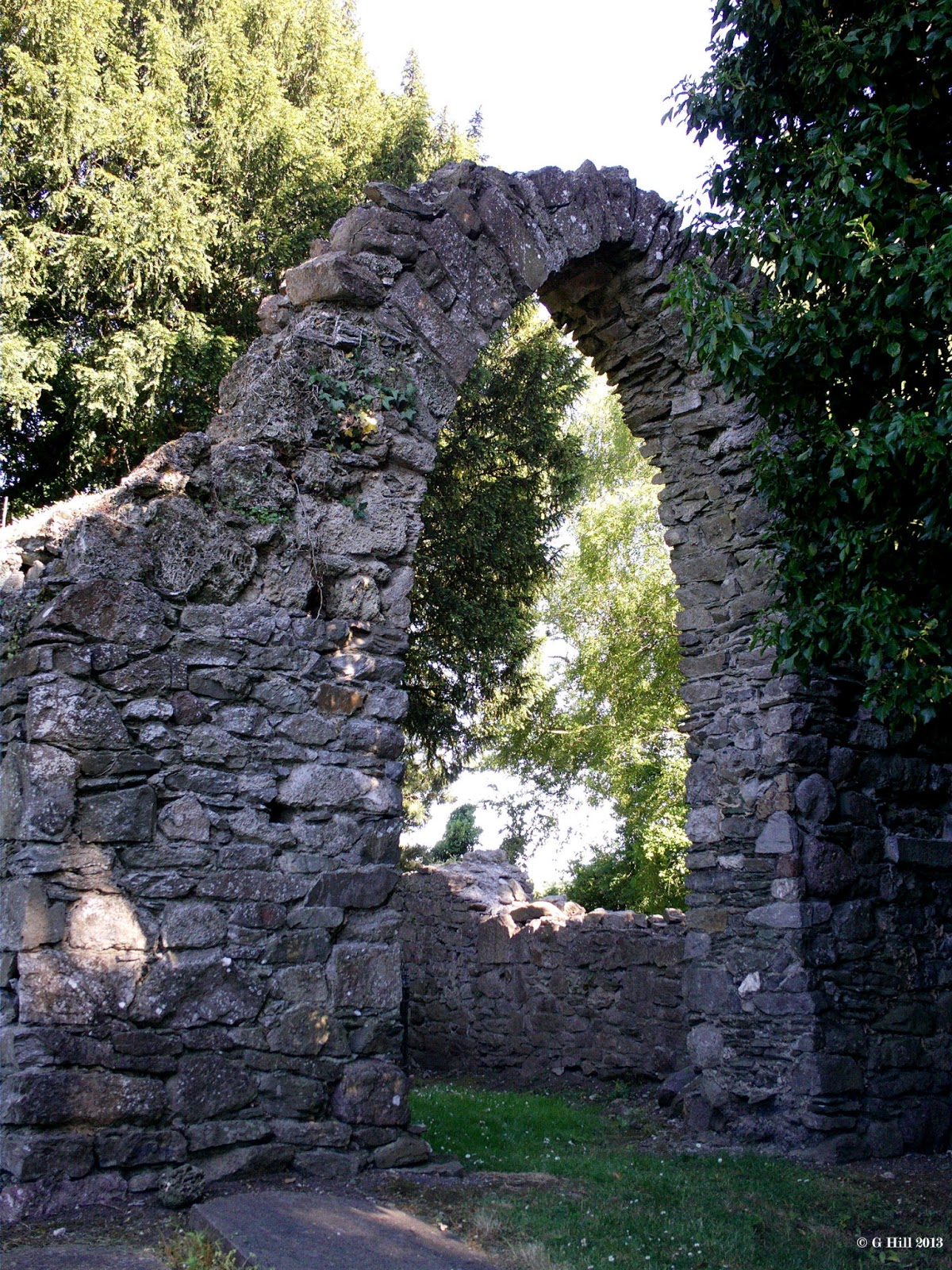 Ireland In Ruins Old Johnstown Church Co Kildare