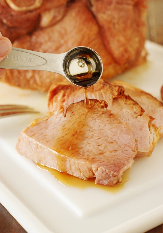 Maple Crock Pot Ham Recipe The Kitchen is My Playground